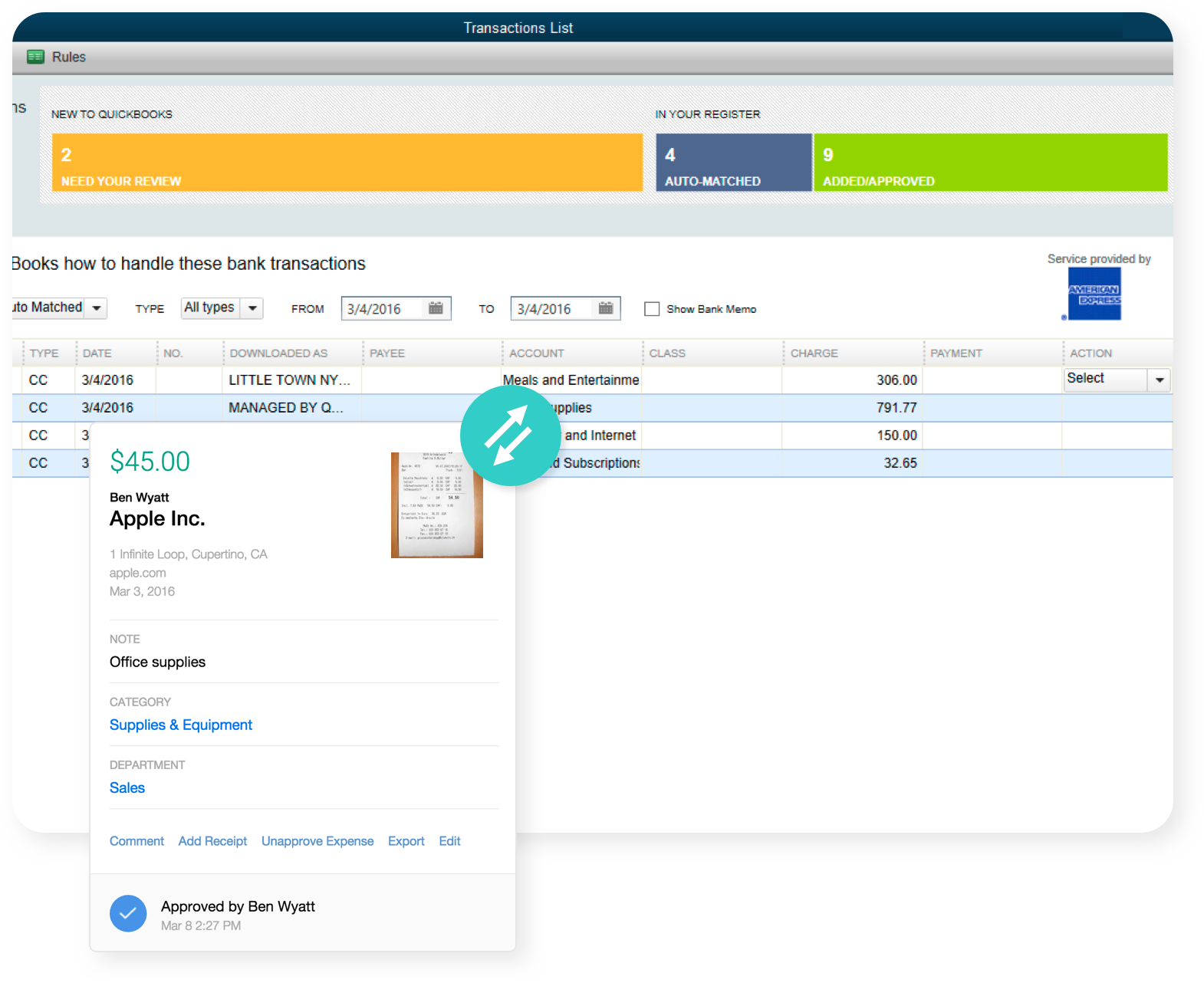 Expense Reporting Software for QuickBooks Online